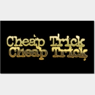 Cheap Trick Logo // Gold Edition Posters and Art